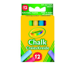 Crayola - 12 Coloured Chalks