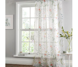 Dreams & Drapes Spring Glade Slot Top Voile Panel