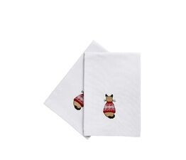 Ulster Weavers 'Christmas Cats in Waiting' Napkins (Pair)