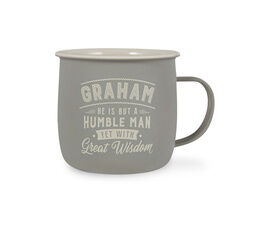 History & Heraldry Personalised Outdoor Mug - Graham