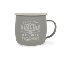History & Heraldry Personalised Outdoor Mug - Pauline