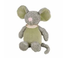 Tikiri Organic Plush - Millie the Mouse Organic Cotton Soft Toy - 94507