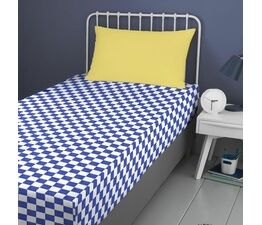 Bedlam - Beckett Stripe -  25cm Fitted Bed Sheet - Multi