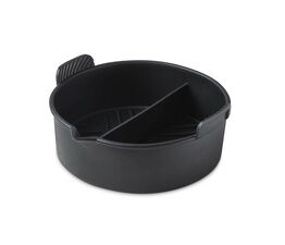 Tower Round Solid Air Fryer Tray with Divider