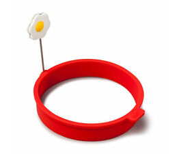Zeal - Silicone Round Egg Ring - Red
