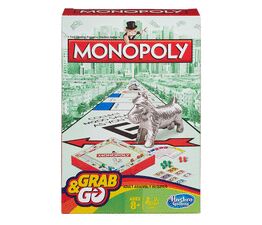 Monopoly Grab & Go Game Board Game