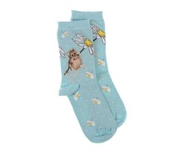 Wrendale Designs - Mouse Sock - Oops a Daisy