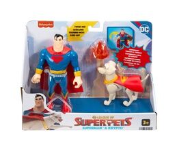 DC League of Superpets - Superman & Krypto Figures
