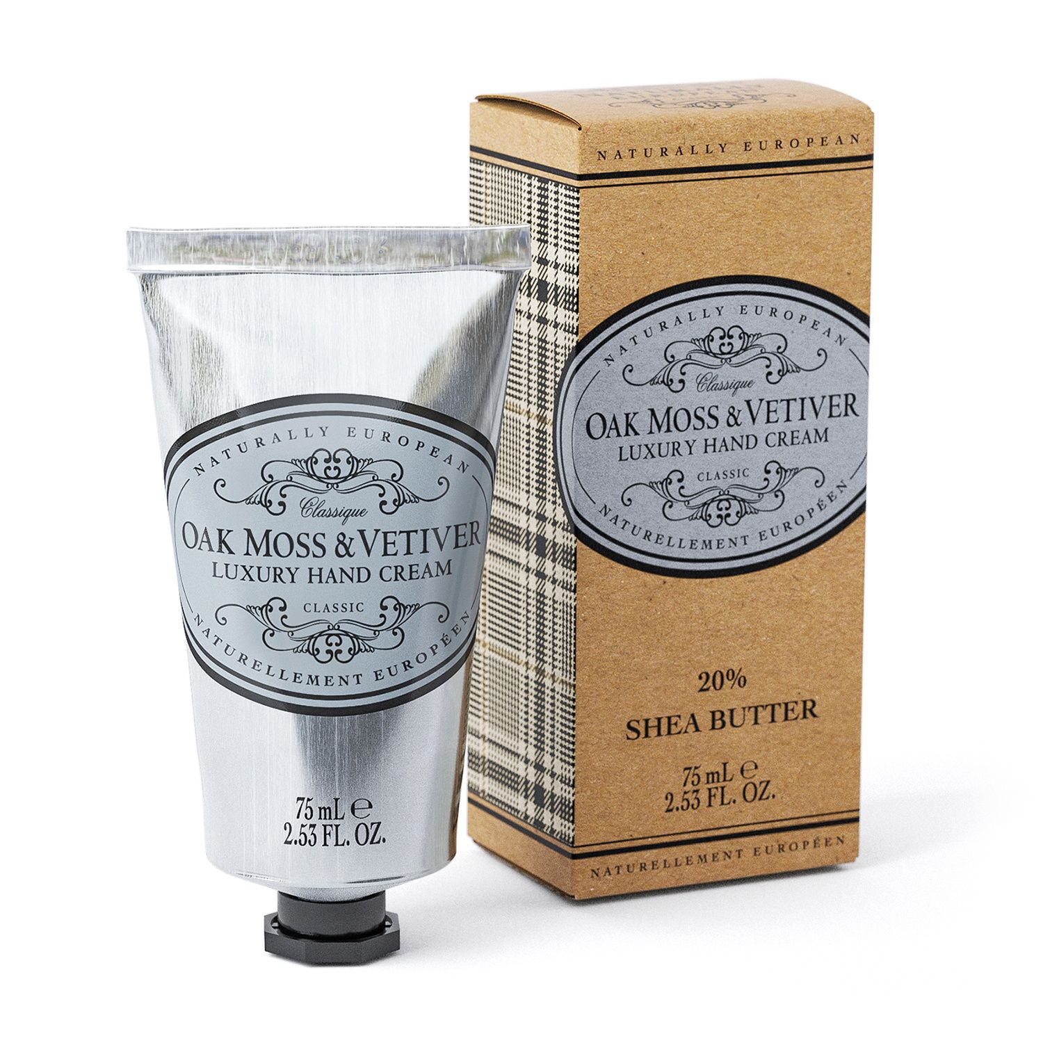 Naturally European Hand Cream Oak Moss & Vetiver 75ml