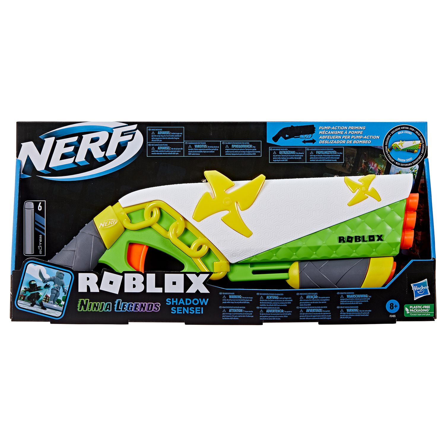 実戦フルセットAbu5500C+先鋭剣崎AR+サニービシ他(匿名配送) Nerf - Roblox - Ninja Legends Shadow Sensei - F5485 only £34.99