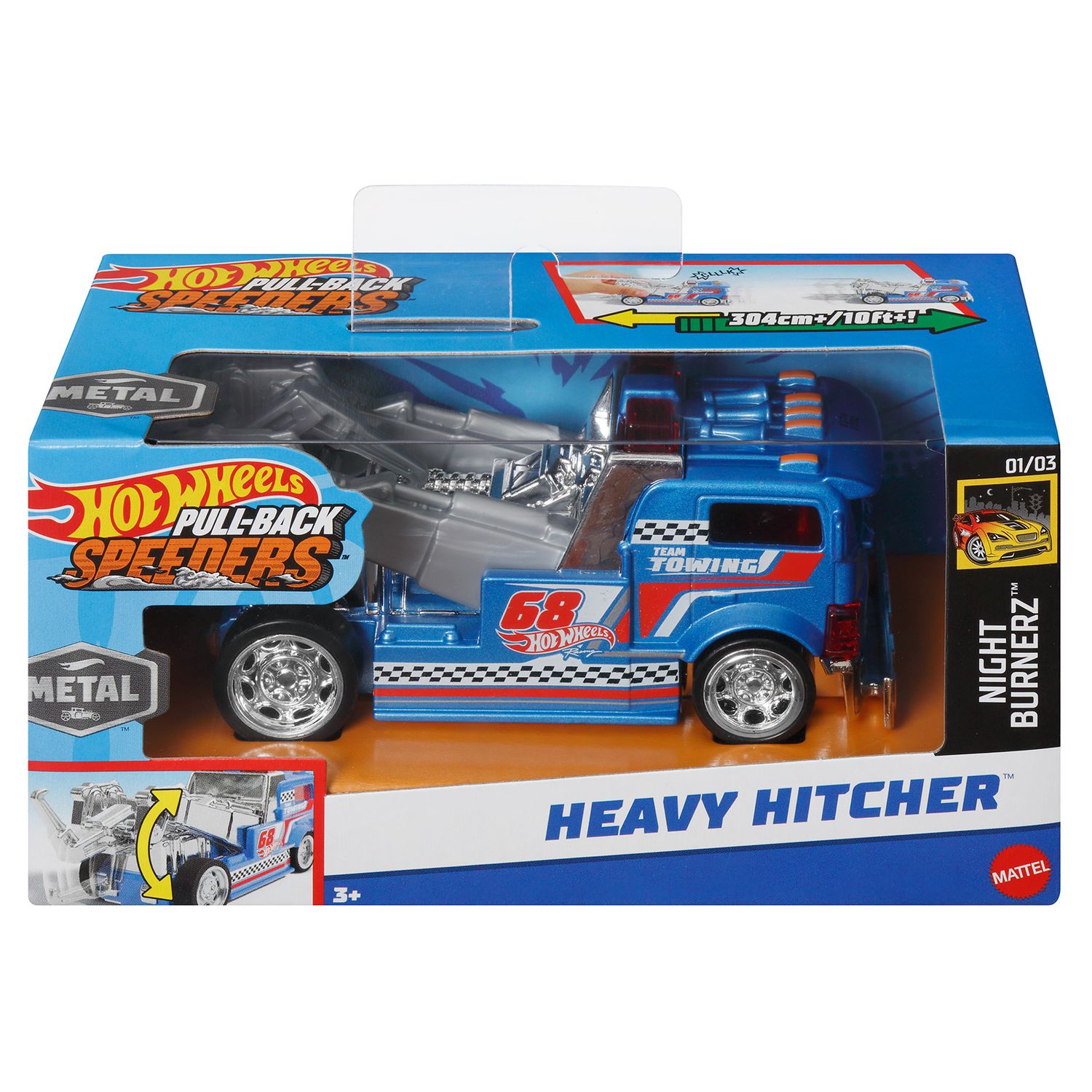 Hot Wheels - Pull-Back Speeders Toy Car Assortment only £9.49