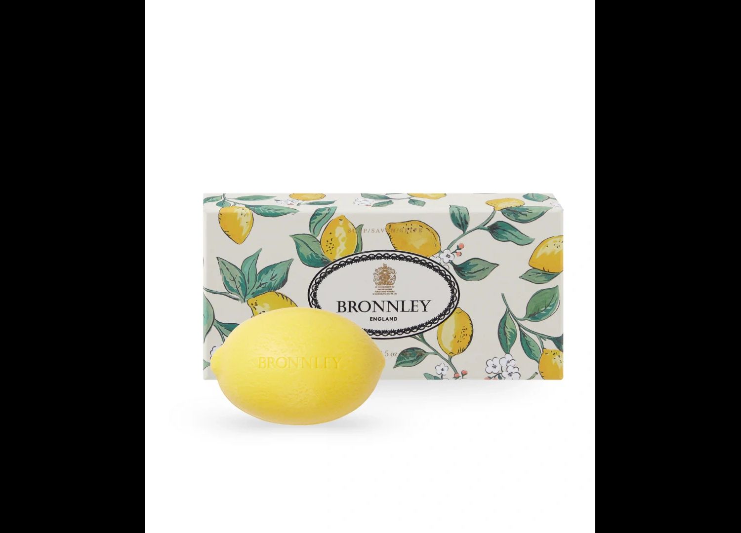 Bronnley Zitronenseife Lemon – 3 X 100g, Vegan, Mit Sheabutter & Nachhaltigem Palmöl