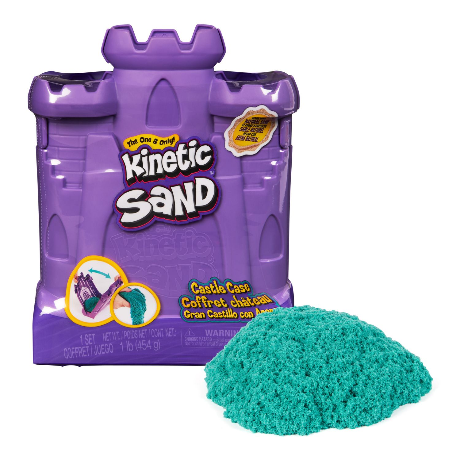 Kinetic Sand - Castle Case only £9.99