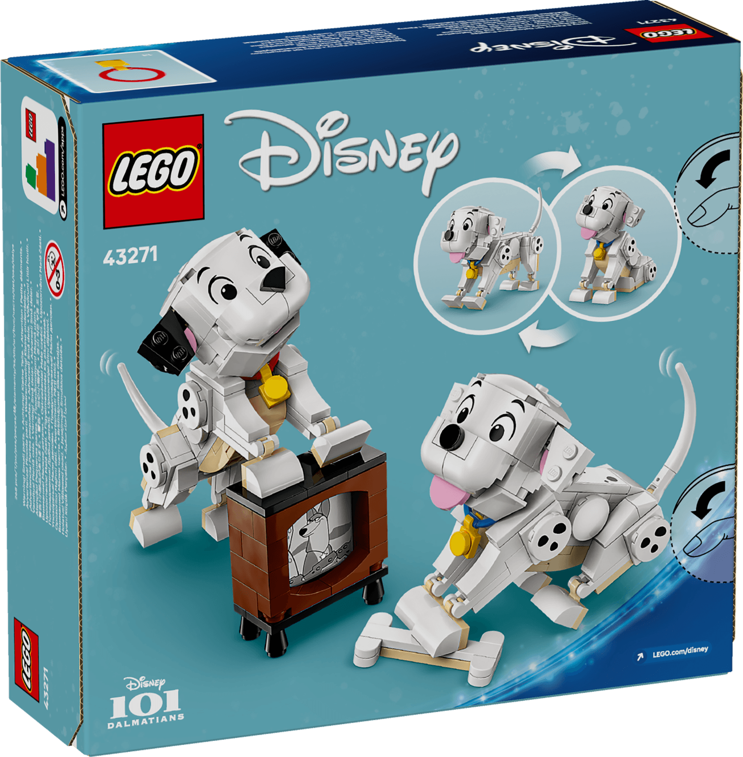 LEGO Disney Classic - Lucky & Penny 101 Dalmatians Puppies only £19.99