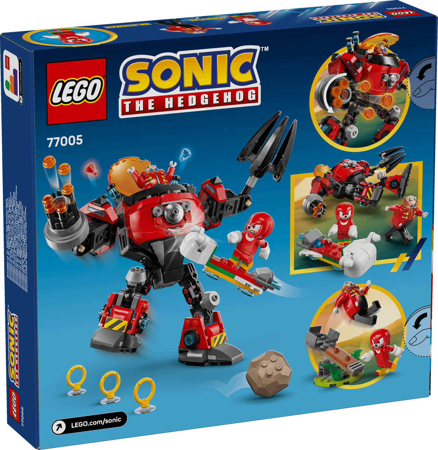 LEGO Sonic the Hedgehog - Knuckles vs. Dr. Eggman Egg Crusher Mech