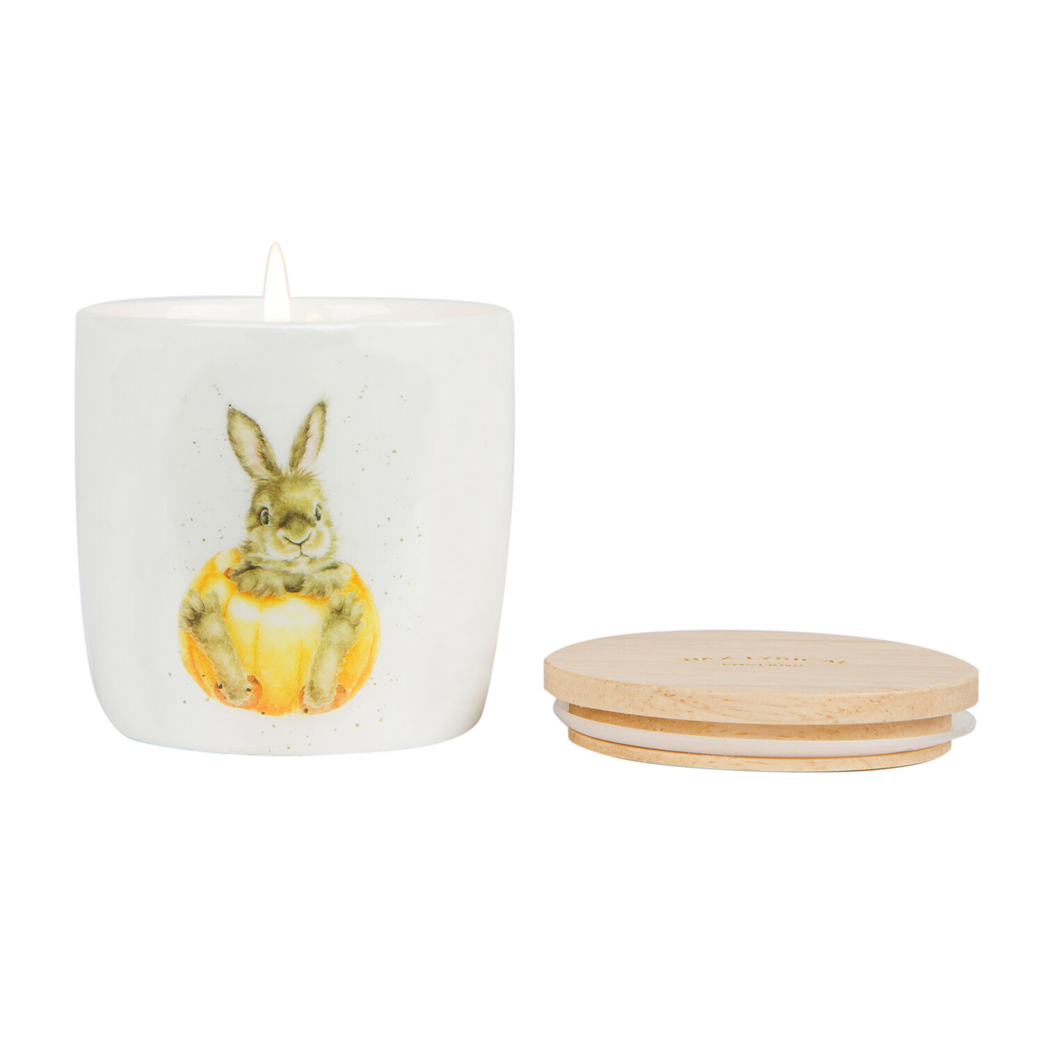 Hare Wrendale Hedgerow Candle Jar with Wooden Lid 