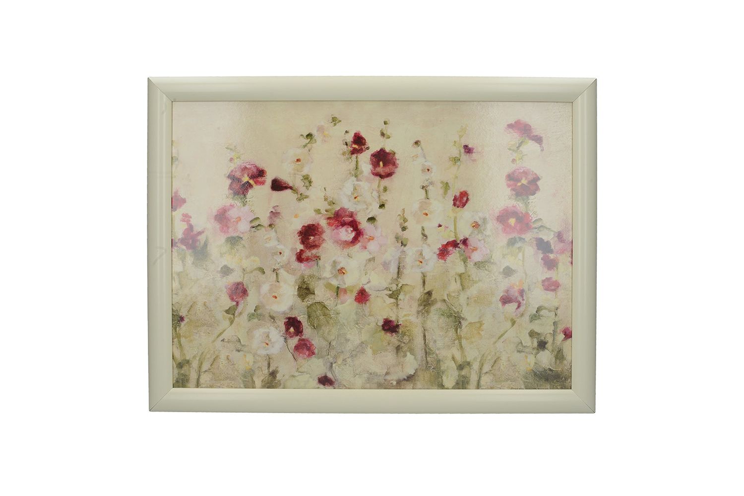 CREATIVE TOPS Platzdeckchen & Untersetzer Set 'Wild Field Poppies' – Mit Korkrückseite