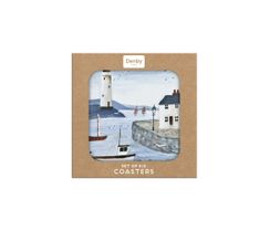 Denby - Coastal Lighthouse Set of 6 Coasters