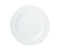Denby White Porcelain Dinner Plate