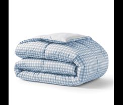 Night Lark - Gingham Print Coverless Duvet