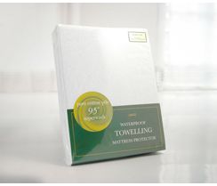 Slumberfleece Waterproof Towelling Mattress Protector