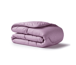 Night Lark Linen Print 4.5 Tog Coverless Duvet (Lilac Bloom)