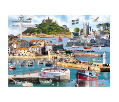 Otter House - Jigsaw Cornwall Montage 1000 Piece - 75827