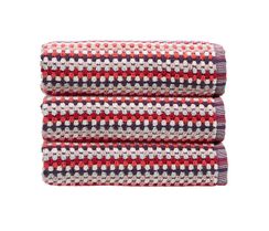 Christy - Carnaby Stripe Towel - Berry