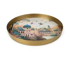 Candlelight - The Silk Road Collection Metal Tray