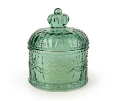 Candlelight - Small Round Embossed Chengdu Candle Jar
