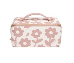 Alice Wheeler London - Train Case Pink Floral