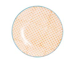 Nicola Spring - 18cm Plate - Orange