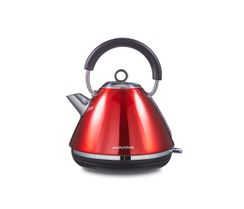 Morphy Richards - Accents Pyramid Kettle - Red