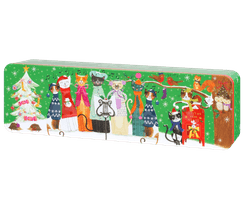 Grandma Wild's - Embossed Catmas Carolers Tin