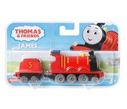 Thomas - Large Push Along James Metal Train Engine