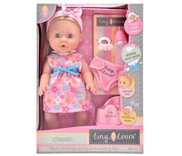 Tiny Tears Classic Crying & Wetting Doll 15"