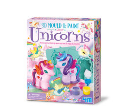 Mould & Paint - 3D Glitter Unicorn - 404770