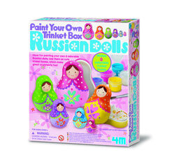 Paint Your Own Trinket Box - Russian Dolls - 404617