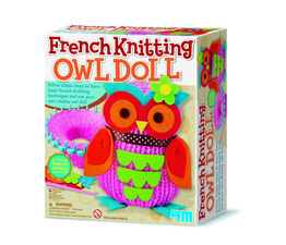 Great Gizmos - KidzMaker French Knitting Owl Doll - 402764