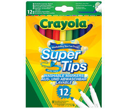 Crayola - Bright Supertips - 12 Pack