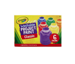 Crayola - Washable Kids Paint - 6 Pack