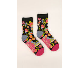 Powder - Scandinavian Flora Ankle Socks