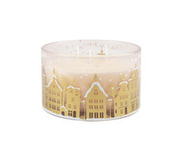 Wax Lyrical - Festive Village Golden Sandalwood Multi Wick Glass Candle