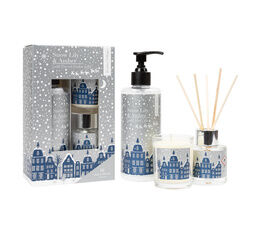 Wax Lyrical - Festive Village Snow Lily & Amber Gift Set
