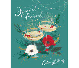 'Christmas Cocktails' Card