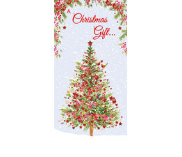 'Christmas Rose Tree' Card