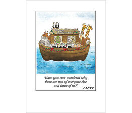 'Noah'S Ark' Card
