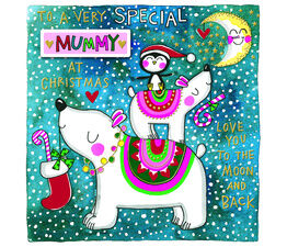 'Special Mummy - Polar Bears' Card