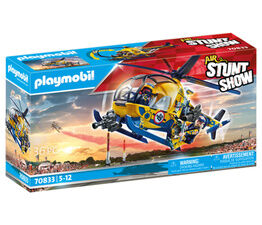 Playmobil - Air Stunt Show - Helicopter & Film Crew - 70833