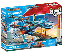 Playmobil - Air Stunt Show - Phoenix Biplane - 70831